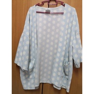 Daisy baby blue cardigan jacket sweater preloved