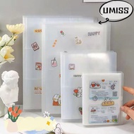 UMISTYDREAM9IQ0 Photo Album, PVC 80/160 Slots Picture Card Holder,  Transparent Collect Book 3/4/5/6