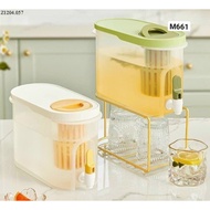 3.9L water bottle with faucet, safe plastic refrigerator water bottle