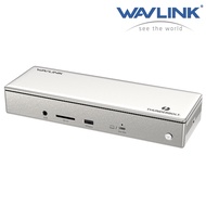 Thunderbolt 4 Quad Display Dock (15-in-1) WAVLINK 40Gbps Docking Station with 98W Laptop Charging Si