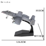 [Devoko] 1/100 A-10 Attack Plane Metal Fighter Diecast Aircraft Commemorate Collection