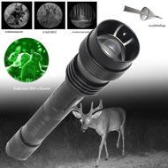IR 850nm/940nm ไฟฉายอินฟราเรดไฟฉายการล่าสัตว์รังสี Night Vision ยุทธวิธีไฟฉายไฟฉายโคมไฟกันน้ํา