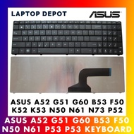 Asus A52 A53 A54 G51 G60 B53 F50 F70 K52 K53 N50 N61 N73 P52 Keyboard