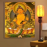 Money Rolling Thread Thread Card Cross Stitch Buddhist Fairy Character Printing Cross Stitch Thread 