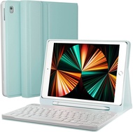 EVEO iPad Case With Keyboard 10.2'' - iPad 9th Generation Case With Keyboard (2021) - for iPad Case