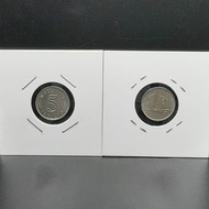 Collectibles for 5Sen Coins (UNC-BU) 1976-1982 Malaysia Siri 1 Duit Syiling Lama (1pcs)