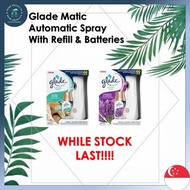 🇸🇬【SG LBHH】Glade Matic Automatic Spray With Refill & Batteries/Air Fresheners/Glade Machine