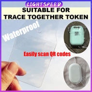 【Hot】Ezlink Charm Protector Cover +Lanyard Trace Together Token Protector