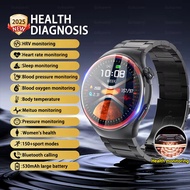 2025 New For HWEI Hypertension Health risks Diagnosis Smart Watch Men Three highs BP Heart rate Bloo