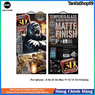 KingKong Matte Game Tempered Glass Anti-fingerprint sweat Gaming AG WK Wekome Iphone X to 15 Promax 