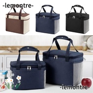 LEMONTRE Insulated Lunch Bag Reusable Travel Adult Kids Lunch Box