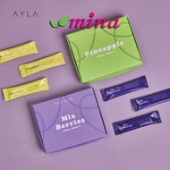 AYLA GLOW 10s New Item Vitamin C Mix Berries Pineapple Berry Nenas Ayla Beauty HQ Bellestrelle