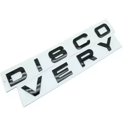 For Discovery engine cover logo hood emblem refit accessories rear trunk decoration decals DISCOVERY