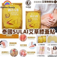 ❣️現貨❣️🇹🇭泰國素萊Sulai 艾草膝蓋關節熱敷貼(10片)/風濕關節炎/膝蓋痛/跌打扭傷/走路無力/暖敷貼