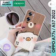 Softcase Macaron Oppo A57 A77s 2022 [PM03-Oppo] Silikon Oppo A57 2022  A77s 2022 Cover Hp Full Body Oppo A57 A77s  Casing Hp Lucu Case Karakter Oppo A77s A57 2022 Pelindung Hp Oppo A57 2022 A77s Body Protection Oppo A77s A57 2022  New Motif