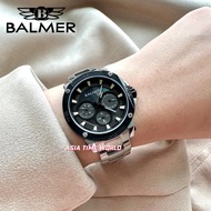 [Original] 宾马 Balmer 7889M Sapphire Multifunction Women Watch with Silver Stainless Steel