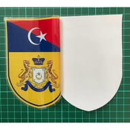 Bendera Johor Bahru Car Sticker Premium