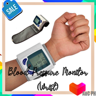 Original Portable Electronic Digital Automatic Wrist-Type Blood Pressure BP Monitor Device with Hear