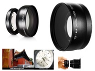 58Mm 0.45X Wide Angle  Macro For Canon EOS 4000D 3000D 2000D 1500D 250D 77D 80D 100D 200D 760D 800D 1200D 1300D 18-55Mm