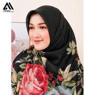 (Ready) AMREENA Hijab Jilbab Jumbo Syari 130x130 Chayra Motif Printing