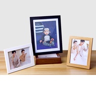 Solid Wood Oil Painting Photo Frame Photo Wall Hanging A4A3 Puzzle Picture Frame Frame Frame 33cm Ph