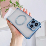 Ốp lưng trong suốt tương thích với iPhone 6/7/8/X/XS/XR/11/12/13/14/15/16/16e, Galaxy S22/23/24/25/S