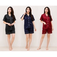 KATUN Cotton pajama sleepwear 3/4 cotton sleep suit/ sleep suit/ shorts sleep suit/ Wanita 3/4 sleep