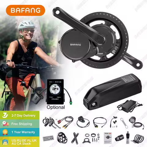 Bafang 48V 750W CAN Motor BBS02B BBS02 Ebike Conversion Kit Electric Bicycle Mid Drive Engine 48V 52