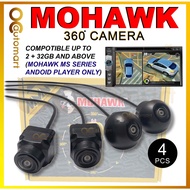 MOHAWK 360 3D View HD Camera MS Series Android 1080P For Android Player Only (4pcs)