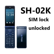 SHARP SH-02K  AQUOS  Android Flip keitai Phone Unlocked Used