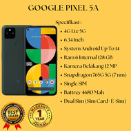 Google PIXEL 5  8-128GB 5G SECOND ORIGNAL.