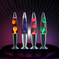 【A Simple】 【Free shipping】 Classic Lava Wax Lamp Metal Base Night For Adults And Kids-Smoothing Moti