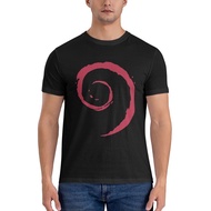 Newest T-Shirt Debian Logo Customized Cotton For Man