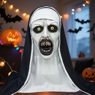 The Nun 2 Latex Mask Terrifying Halloween Costume & Scary Prop