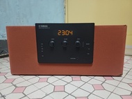 YAMAHA TSX-140 (有聲有時間顯示，可聽收音機，壞 CD 播放)