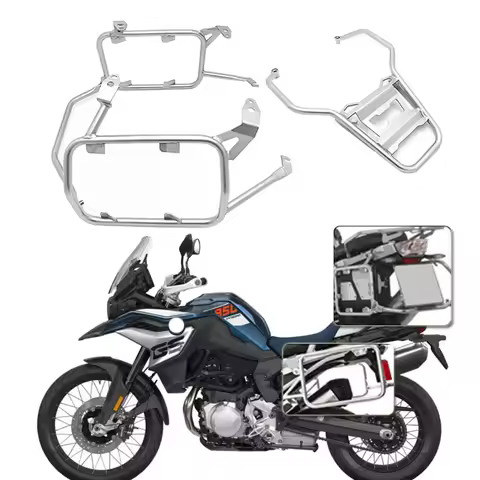 F850GS F750GS Side Saddlebag Luggage Pannier Rack Trunk Box Travel Case Bracket Mount Frame For BMW