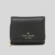 Kate Spade Leila Small Trifold Continental Wallet Black WLR00399