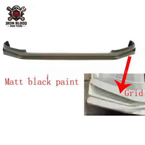 is suitable for Toyota Hiace 2021 front lip bumper lower trim/300 series grid style