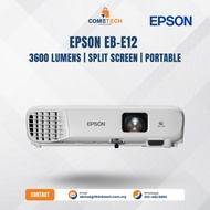 EPSON EB-E12 XGA 3LCD PROJECTOR