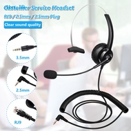 IBA-H300 Telephone Headset Noise Cancelling High Fidelity Comfortable 3.5mm 2.5mm RJ9 MIC Customer