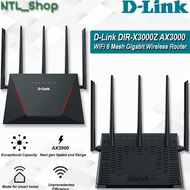 D-Link DIR-X3000Z AX3000 WiFi 6 Mesh Gigabit Wireless Router