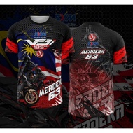 Merdeka version SYM VF3i exclusive sublimation T-shirt