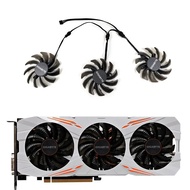Brand new 75MM 4pin PLD08010S12HH T128010SUGTX 1080ti Gpu FAN Forr Gigabyte Aurus Gtx 1060 1070 1080