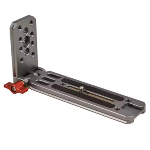 B04C-Foldable L-Shape Mount L-Bracket Folding Quick Release Plate L-Shaped Folding Bracket