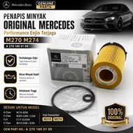GENUINE OIL FILTER MERCEDES M270 M274 W176 A250 W205 C200 C250 CLA250 E200 2701800109
