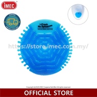 IMEC i-Fresh No Splash Blue - Scented Urinal Screen Mat Deodorizer Rose Fragrance