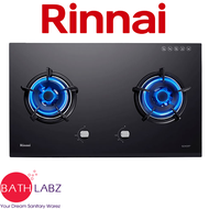 RINNAI RB-72G 2 BURNER HYPER FLAME GLASS GAS HOB