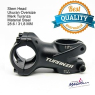 Stem Head Sepeda MTB Alloy Oversize Turanza (',')
