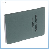 📅 Slim Weekly Organizer Journal With Notes Sheet 1Set