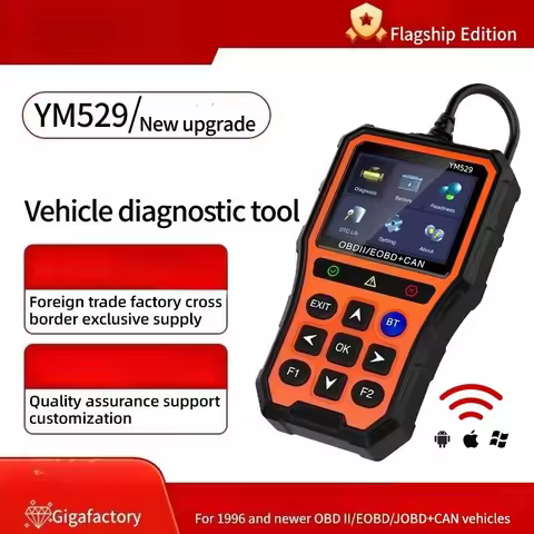 OBD Scanner Car Diagnostic Tool Engine Fault Detector One-Click Auto Diagnosis Vehicle Code Reader S